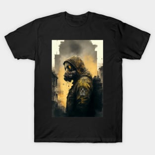 Man In Gas Mask T-Shirt